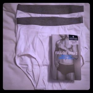 Stafford white briefs underwear brand new sz 34